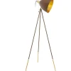 Golvlampor < Eglo Chester Golvlampa 150cm Brun/Guld