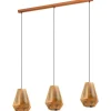 Avlånga Taklampor < Eglo Chiavica Taklampa 97cm 3L Mässing