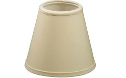 Enfärgade Runda Lampskärmar-Hallbergs Chintz Lampskärm Ø11cm Beige