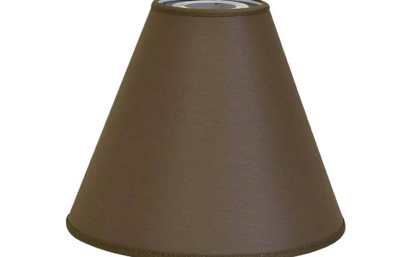 Toppringsskärmar-Hallbergs Chintz Toppringskärm Ø22cm Brun