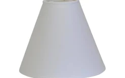 Toppringsskärmar-Hallbergs Chintz Toppringskärm Ø22cm Vit