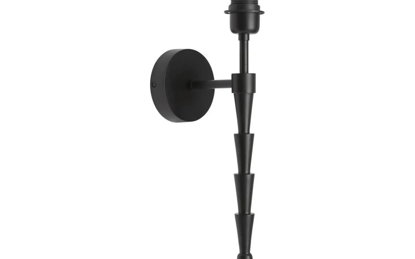 Vardagsrum|Hall & Trappa-PR Home Chloe Vägglampa 38cm Matt Svart