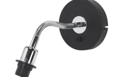 Läslampor-PR Home Cia Vägglampa E14 Svart