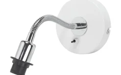 Läslampor < PR Home Cia Vägglampa E14 Vit/Krom