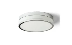 Badrumslampor Tak-Rendl Cira Plafond 35cm Krom/Opal 24W LED 3000K IP44