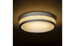 Badrumslampor Tak-Rendl Cira Plafond 35cm Krom/Opal 24W LED 3000K IP44