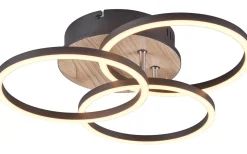 Plafonder < Reality Circle Plafond LED träimitation/mattsvart
