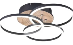 Plafonder < Reality Circle Plafond LED träimitation/mattsvart