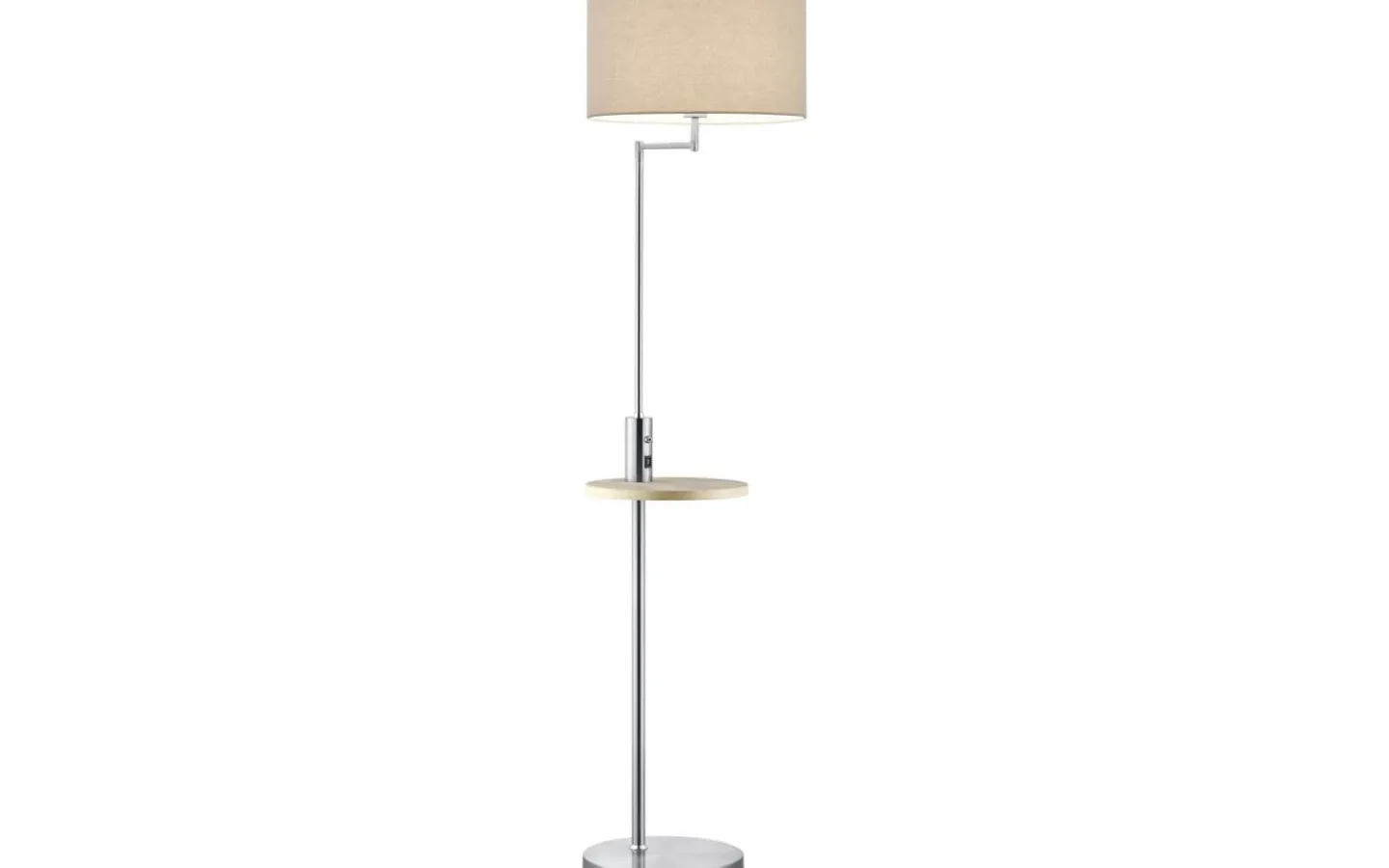 Golvlampor|Golvläslampor < Trio Lighting Claas Golvlampa E27 borstat stål