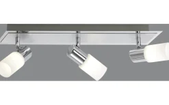 Avlånga Takspotlights|Takspot Med 3 Lampor < Trio Lighting Clapton Spotlight LED 3-delad krom