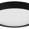 Badrumslampor Tak < Trio Lighting Clarimo H2O Plafond LED mattsvart IP44