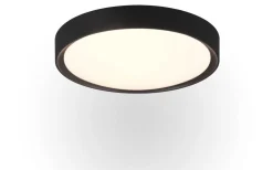 Badrumslampor Tak < Trio Lighting Clarimo H2O Plafond LED mattsvart IP44