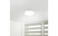 Badrumslampor Tak-Trio Lighting Clarimo H2O Plafond LED vit IP44