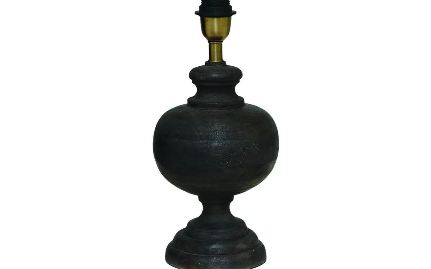 Lampfötter < Hallbergs Clark Lampfot 37cm Antik Svart