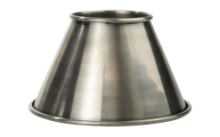 Enfärgade Runda Lampskärmar-PR Home Classic Metallskärm Ø22cm Antiksilver