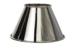 Enfärgade Runda Lampskärmar-PR Home Classic Metallskärm Ø22cm Krom