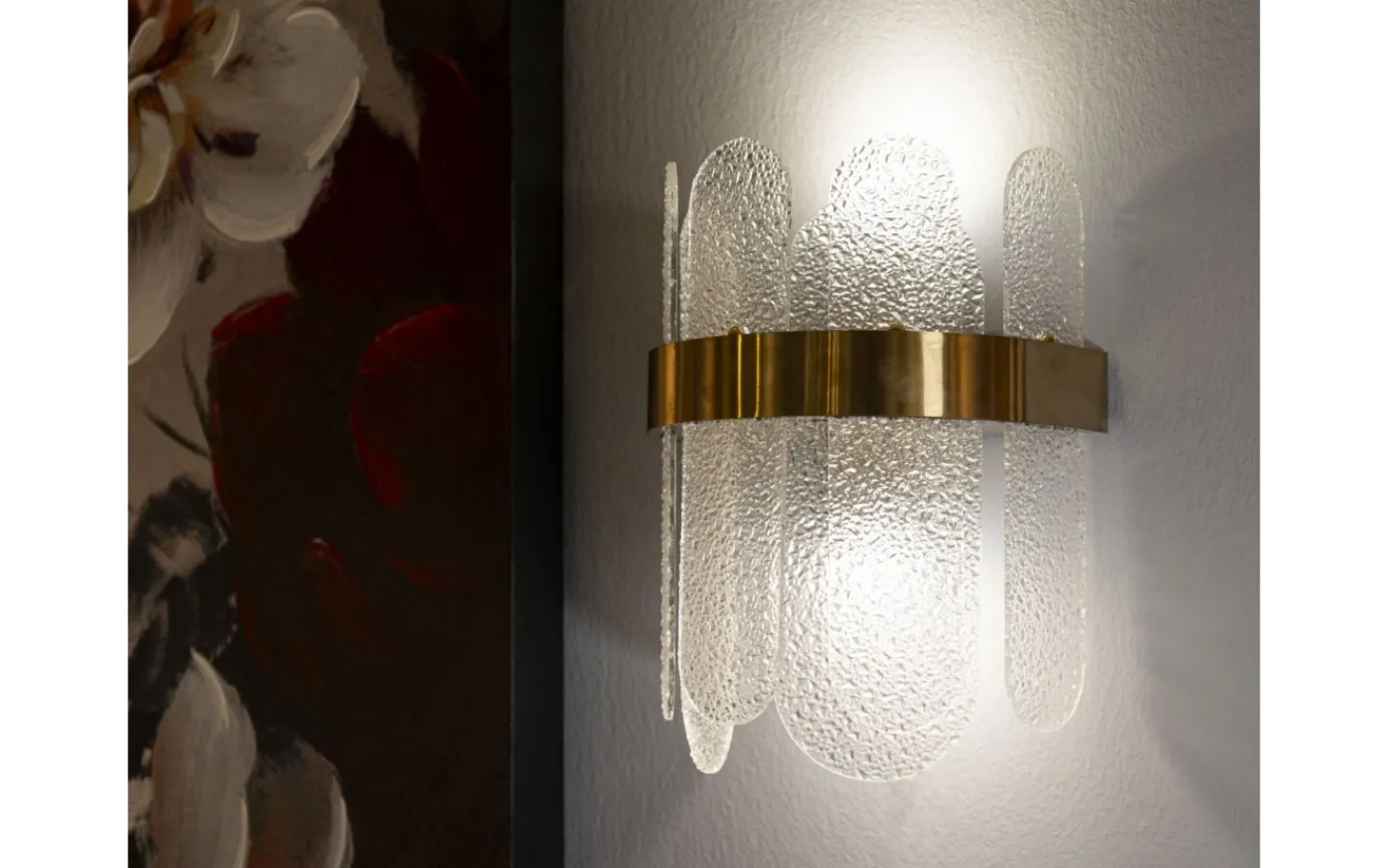 Lampetter-Mauro Ferretti Classico Vägglampa 28cm Guld