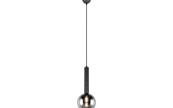 Fönsterlampor-Trio Lighting Clayton Fönsterlampa 20cm E27 mattsvart
