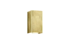 Lampetter-Trio Lighting Cleo Vägglampa fyrkantig 2xGU10 guld