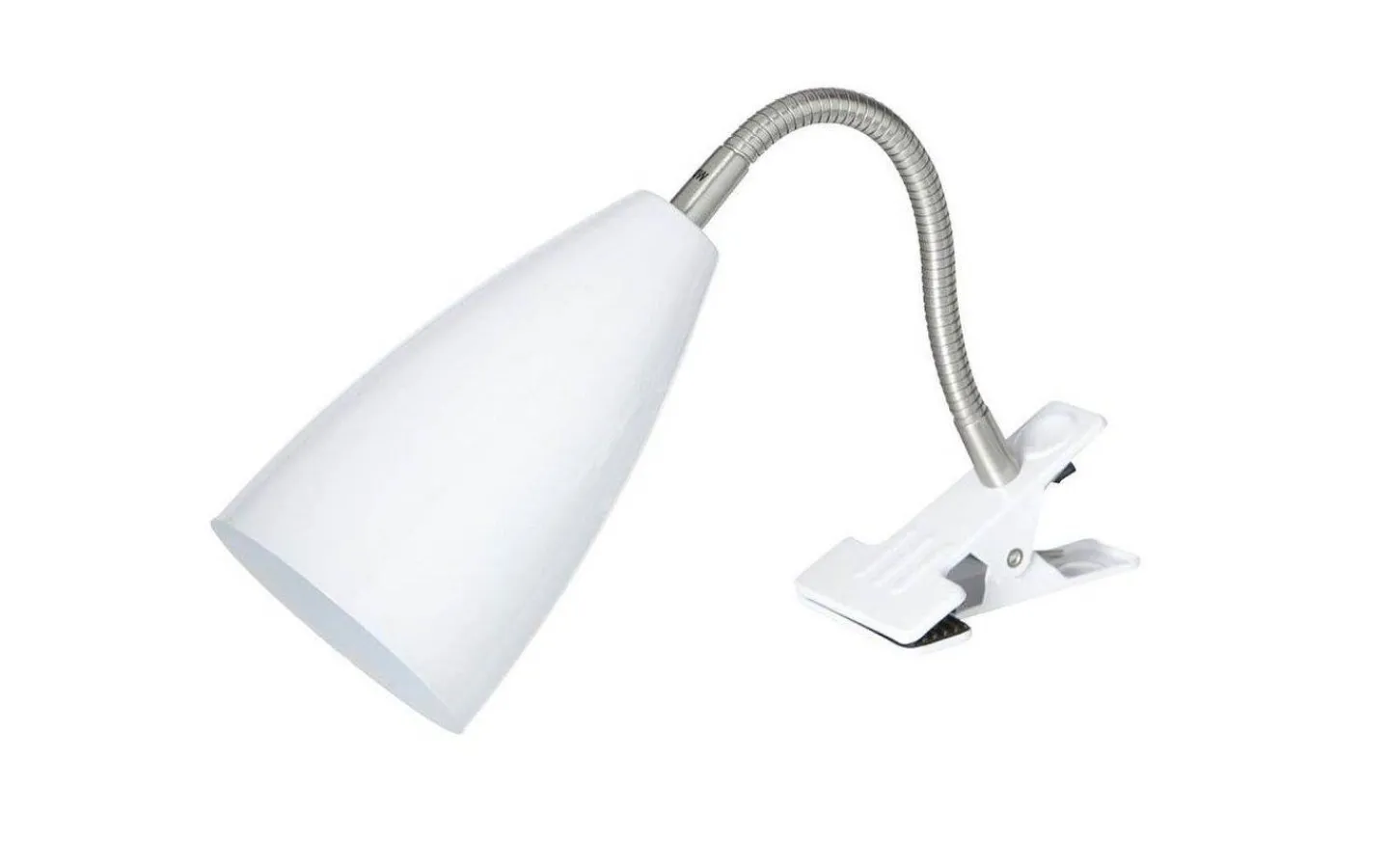 Läslampor|Klämlampor-Oriva Clip Vägglampa 30cm Vit