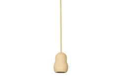 Sladdställ Med Sockel-CableCup Cloud Pendel E27 Silikon 3m kabel Nude