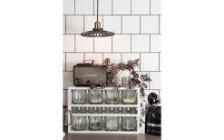 Kök & Matplats|Fönsterlampor-Globen Lighting Cobbler Fönsterlampa 25cm Rök