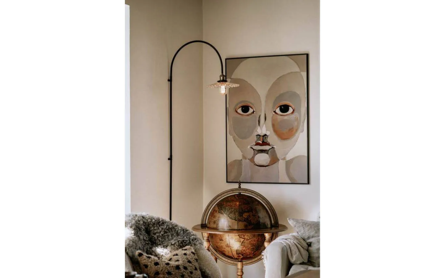 Lampetter-Globen Lighting Cobbler Vägglampa 150cm Klar