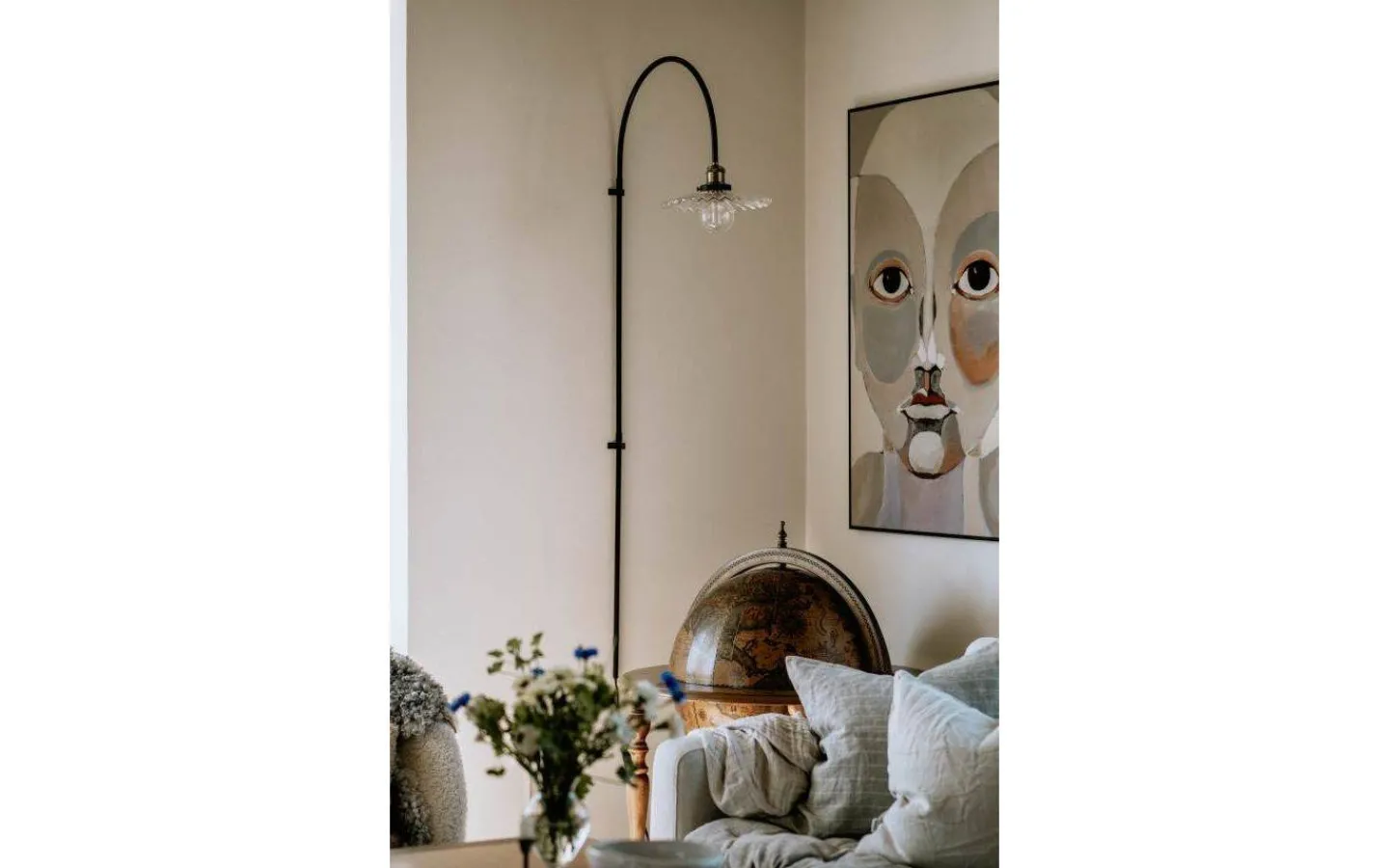Lampetter-Globen Lighting Cobbler Vägglampa 150cm Klar