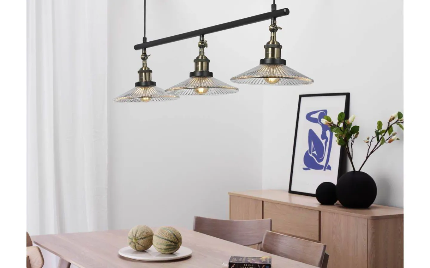 Avlånga Taklampor < Cottex Cobble Taklampa 21,5cm Antik/Svart