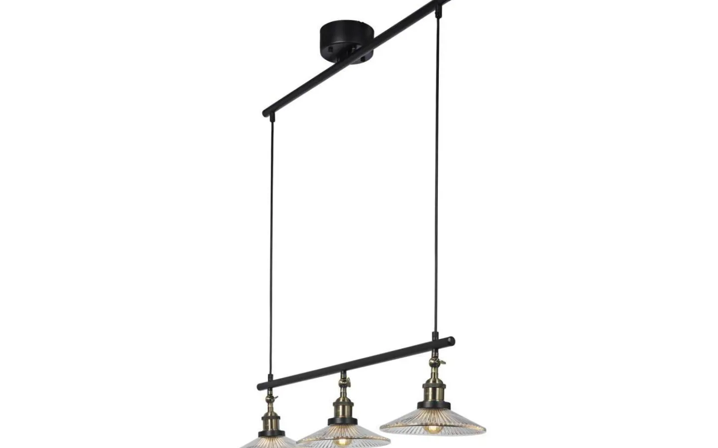Avlånga Taklampor < Cottex Cobble Taklampa 21,5cm Antik/Svart