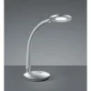 Skrivbordslampor-Reality Cobra Skrivbordslampa LED grå