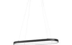 Avlånga Taklampor-Eglo Codirales Taklampa 78cm LED 3000K 30W Svart