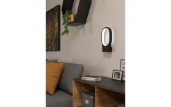 Lampetter-Eglo Codriales Vägglampa 32cm LED 3000K 10,8W Svart
