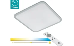 Plafonder-Eglo Cogoleto Plafond 49cm LED 3000-5000K 30W med Fjärrkontroll Vit