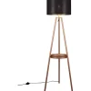 Golvlampor < Reality Colette Golvlampa E27 kaffebrun