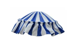 Takskärmar-Hallbergs Color Stripe Takskärm Ø70cm Blå