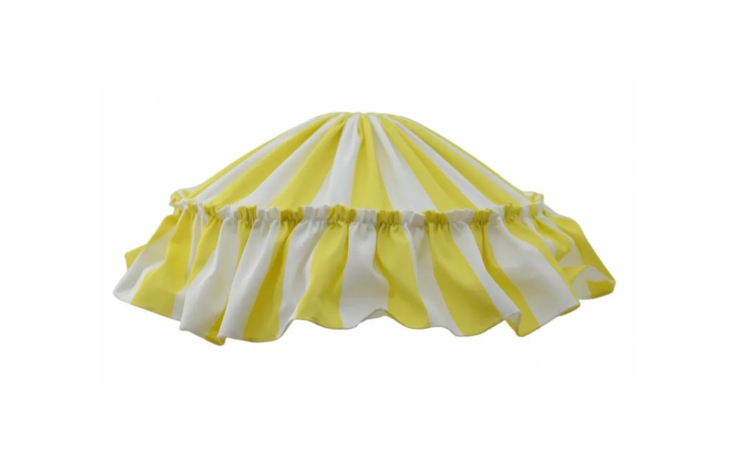 Takskärmar-Hallbergs Color Stripe Takskärm Ø50cm Gul