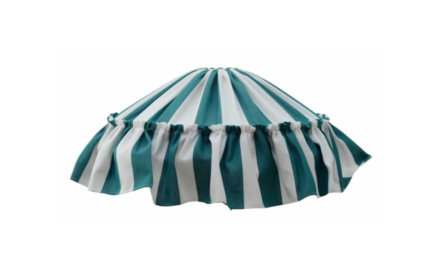 Takskärmar-Hallbergs Color Stripe Takskärm Ø50cm Mörkgrön