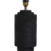 Lampfötter-Hallbergs Columna Lampfot 40cm Antik Svart