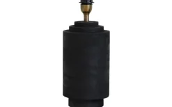 Lampfötter-Hallbergs Columna Lampfot 40cm Antik Svart