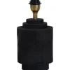 Lampfötter < Hallbergs Columna Lampfot 30cm Antik Svart