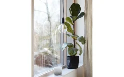Fönsterlampor|Sladdställ Med Sockel < PR Home Column Fönsterlampa 12,5cm Silver