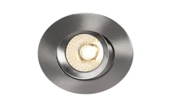230V Led Spotlights < Hidealite Comfort G3 Tilt Borstad Stål 3000K 7,5W IP44