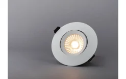 230V Led Spotlights < Hidealite Comfort G3 Tilt Vit 3000K 7,5W IP44