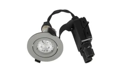 Infällda Spotlights Utomhus|Spotlights Med Utbytbar Ljuskälla < Hidealite Comfort Quick Outdoor Spotlight LED GU10 3000K 5,8W Grå IP23