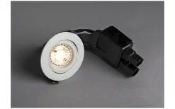 Infällda Spotlights Utomhus|Spotlights Med Utbytbar Ljuskälla-Hidealite Comfort Quick Outdoor Spotlight LED GU10 3000K 5,8W Vit IP23