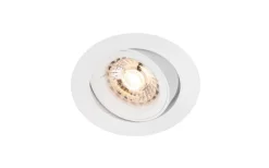 Infällda Spotlights Utomhus|Spotlights Med Utbytbar Ljuskälla-Hidealite Comfort Quick Outdoor Spotlight LED GU10 3000K 5,8W Vit IP23