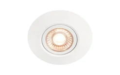 230V Led Spotlights-Hidealite Comfort Smart ISO Spotlight Dim to Warm 6W Vit IP44