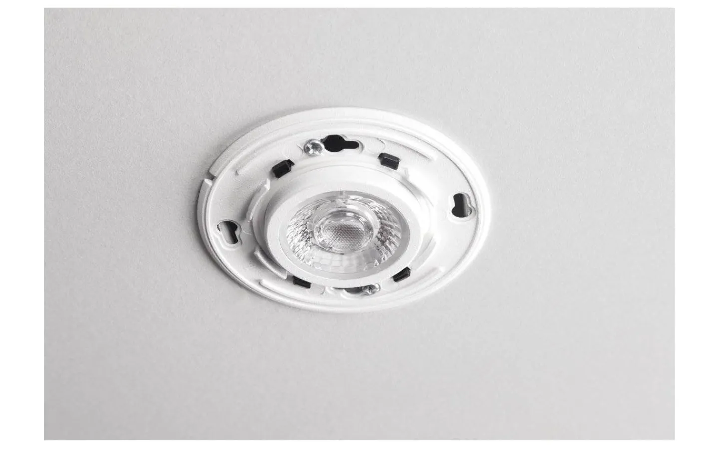 230V Led Spotlights-Hidealite Comfort Smart ISO Spotlight Dim to Warm 6W Vit IP44