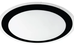 Plafonder < Eglo Competa Plafond 33,5cm LED 3000K 18W Svart/Vit